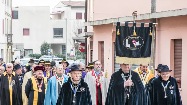 Allegranzi Susegana Riunione annuoale con sfilata delle confraternite