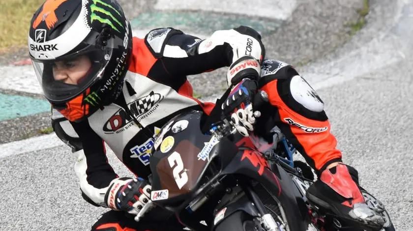 Luca Da Dalt, campione europeo di minimoto