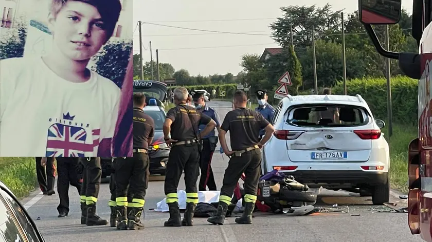 La scena dell'incidente e la vittima, Simone Perin