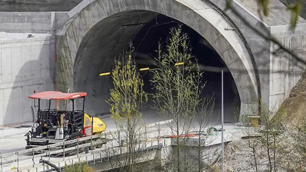 Bolognini Vittorio Veneto cantiere nord del traforo di Sant'Augusta