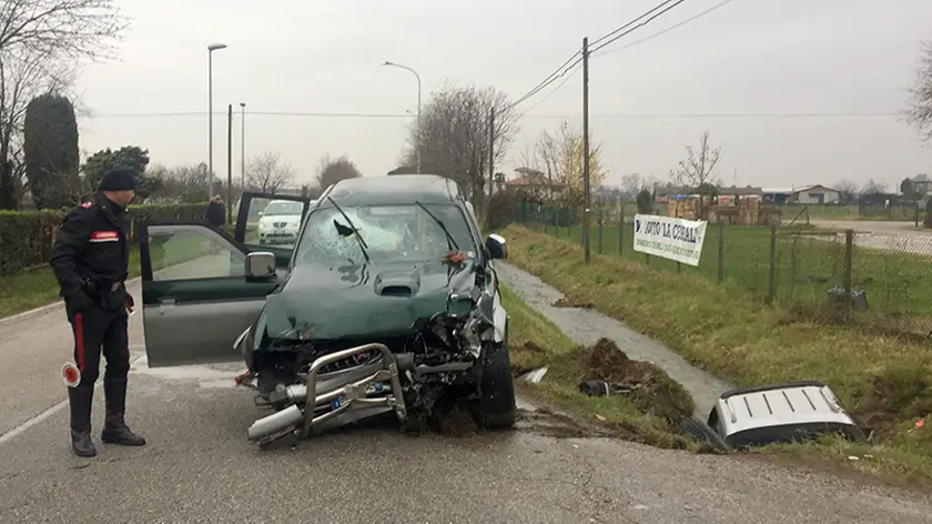 Filippi Altivole incidente mortale in via Mure