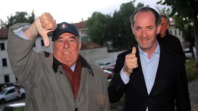 AGOSTINI TREVISO FESTA LEGA NORD PER GENTILINI SINDACO AL BASTIONE LARGO MANZONI