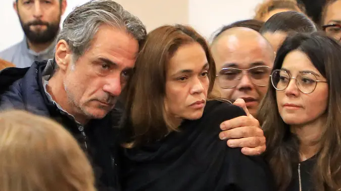 Calzavara Castelfranco funerale di Giulia Zandarin, arrivo del feretro