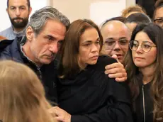 Calzavara Castelfranco funerale di Giulia Zandarin, arrivo del feretro