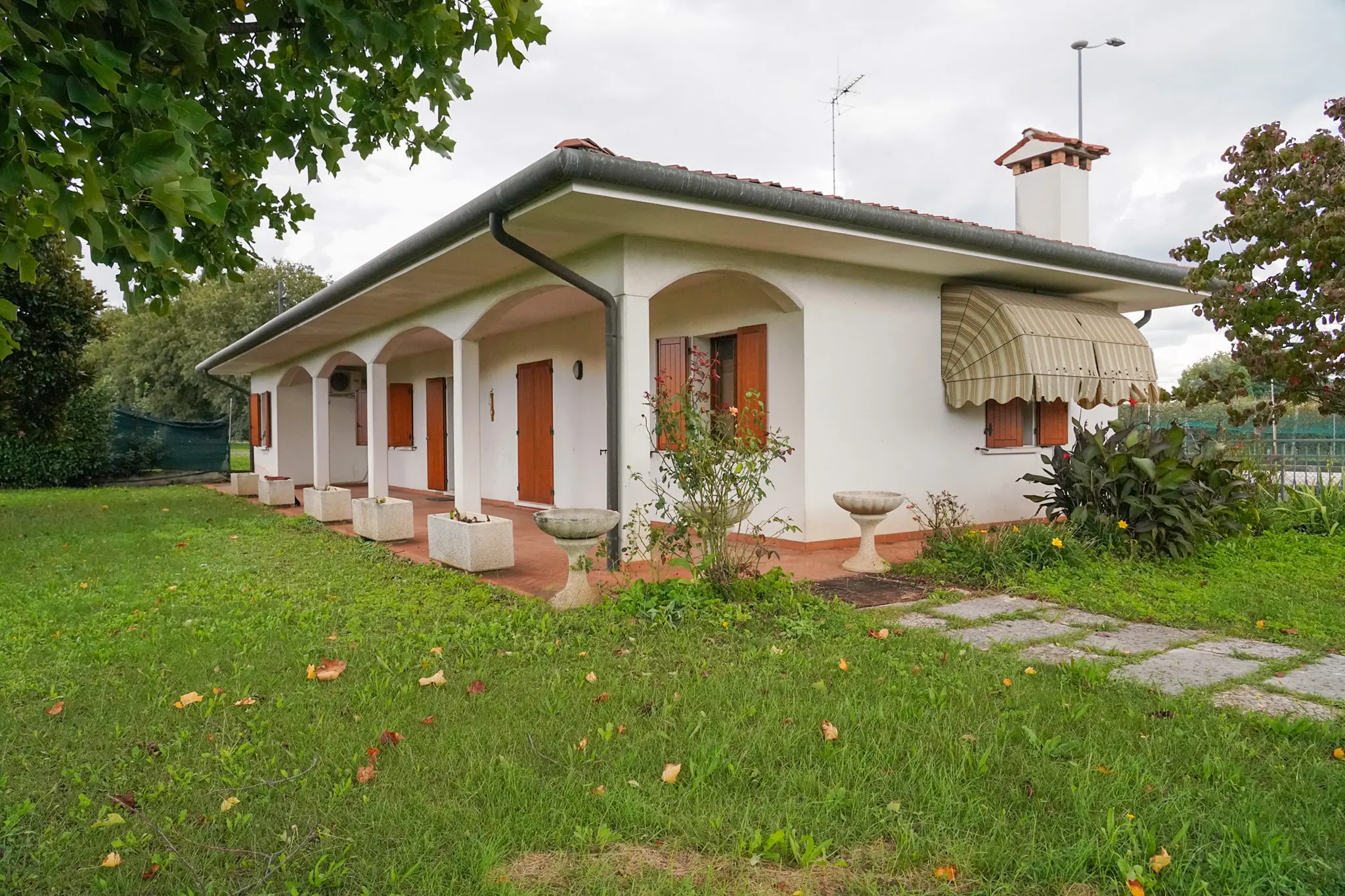 La villetta presa di mira dai ladri