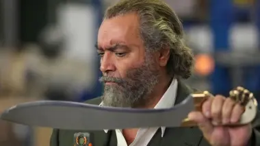 Sopra Diego Abatantuono nel film di Patierno A fianco il segretario della Lega Toni Da Re