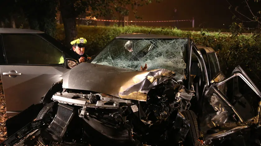 L'auto coinvolta nello schianto che è costato la vita a madre e figlia