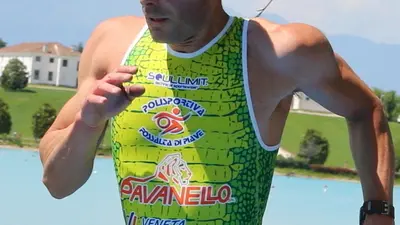 Il triatleta Juri Feltrin