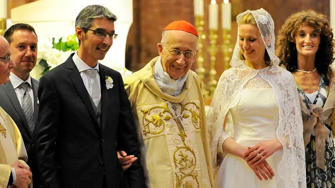 DeMarchi Montebelluna cardinale Camillo Ruini celebra matrimonio in duomo