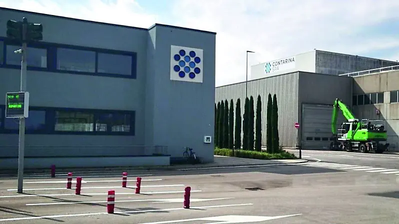 L'impianto di Lovadina di Spresiano dell’azienda trevigiana dei rifiuti