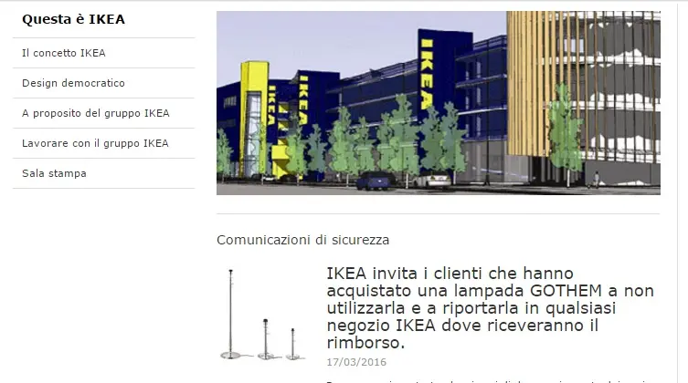 La comunicazione ikea