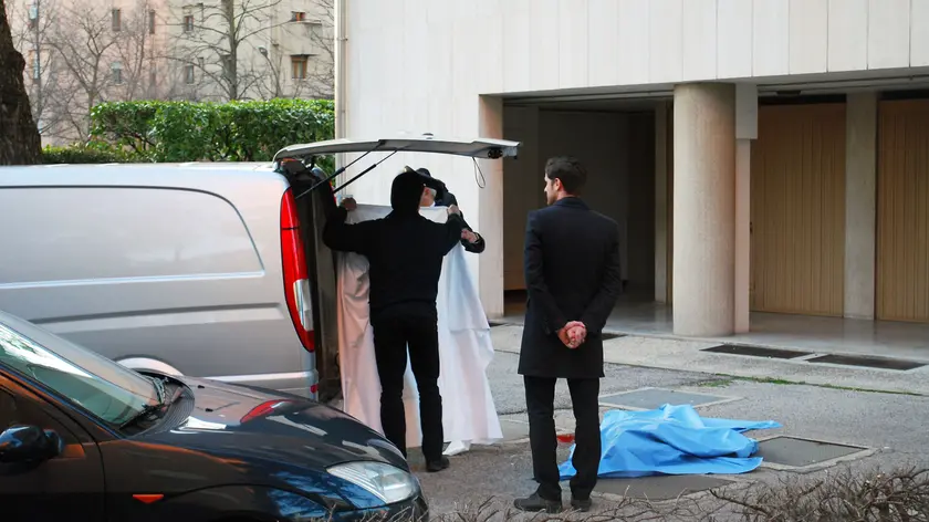 Guerretta Conegliano via Friuli,1 luogo dell' incidente il corpo di Paola Saporosi