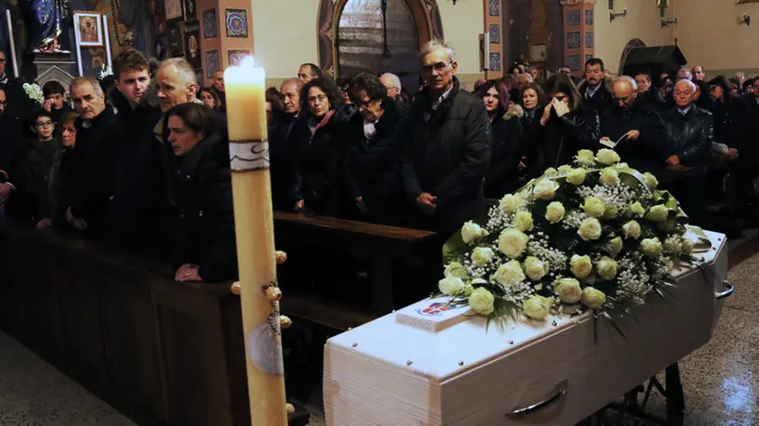 PRANDI AG.FOTOFILM SALGAREDA FUNERALE MATTEO GAVA A CAMPOBERNARDO