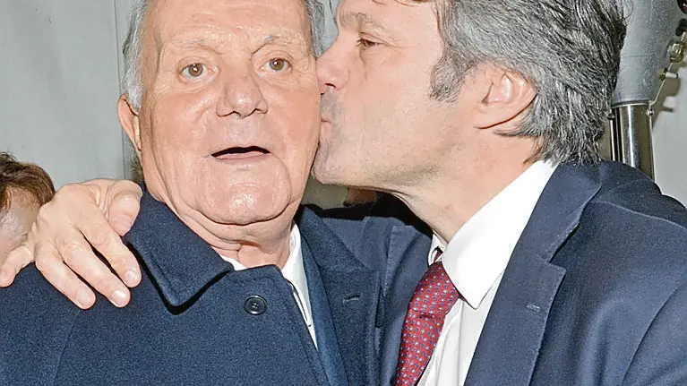 Gianfranco Zoppas con il figlio Matteo