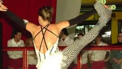 SULLE PUNTE Un’atleta sui pattini