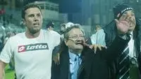 20071030 TREVISO - FROSINONE 2-1 IN FOTO IL PRESIDENTE ETTORE SETTEN A FINE GARA (FOTOFILM/FotoFilm)