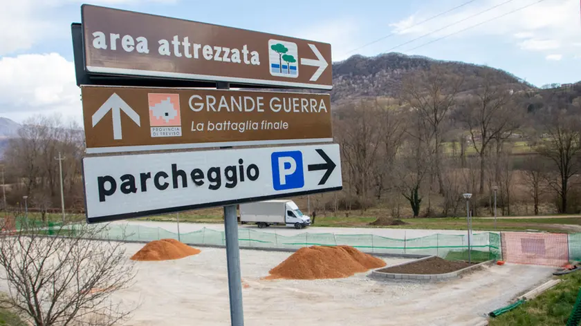Allegranzi Revine Lago Ampliamento del parcheggio del lago