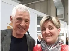 Mariangela "Mery" Marcon con Francesco Moser