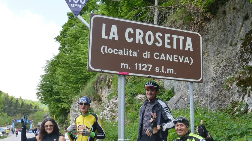 Il valico della Crosetta sul Cansiglio