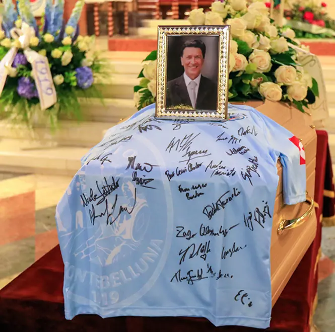 Agostini Montebelluna funerale di Marzio Brombal