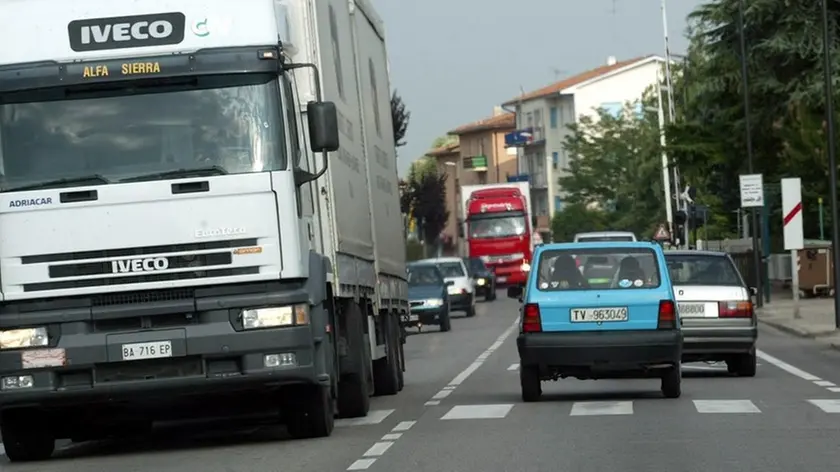 Un tratto della Castellana