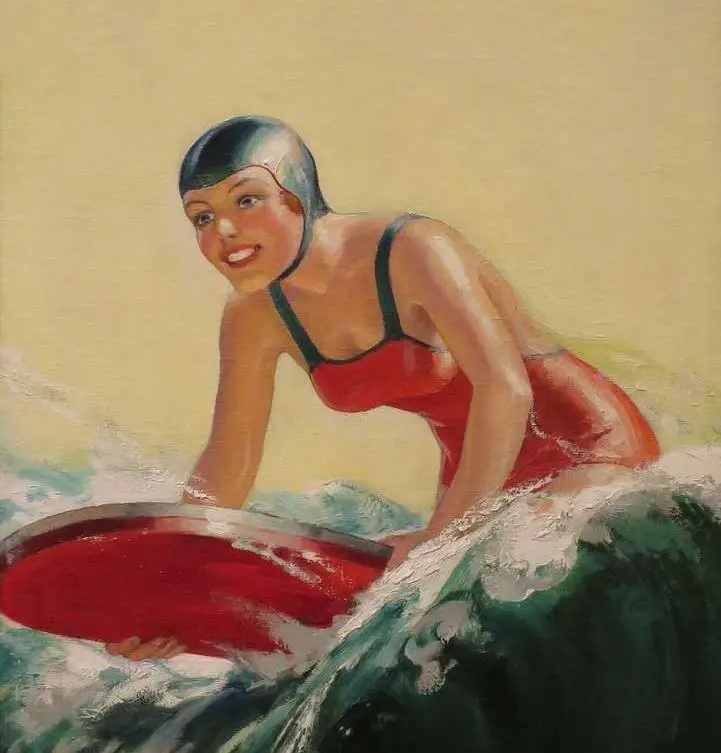 “Surfer girl” (William Fulton Soare)