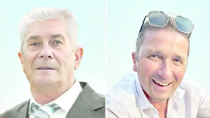 Da sinistra Geatano Rossetto, 87 anni, e Silvio, 58, entrambi erano soprannominati Andreos