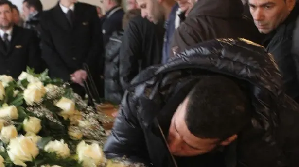 BOLOGNINI ODERZO FUNERALE MARCELLO E GIUSEPPE GAMBINI E CHRIS CASAGRANDE A SAN VINCENZO DECEDUTI INCIDENTE STRADALE A PONTE DI PIAVE