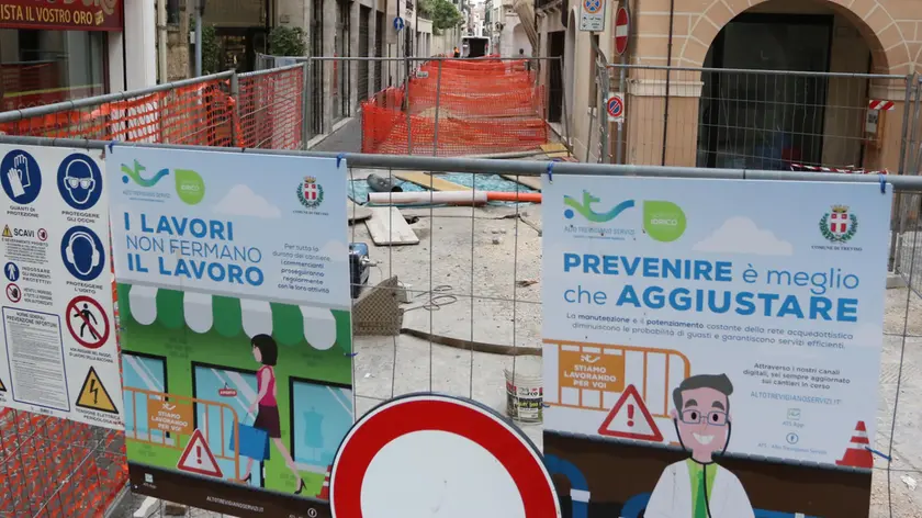 A Treviso cantieri per la realizzazione delle fognature