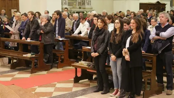 Agostini treviso Messa in ricordo Fabio Coz