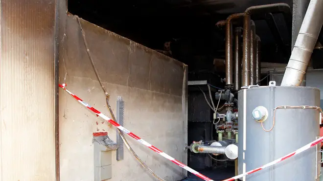 Bolognini Bessica di Loria incendio essicatoio azienda Ceccato Legnami Bolognini Bessica di Loria incendio essicatoio azienda Ceccato Legnami