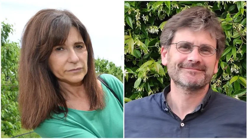I candidati Claudia Benedos e Sandro Zivelli
