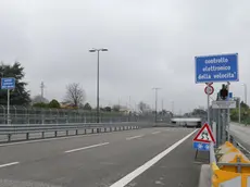 Foto Agenzia Candussi/ Chiarin/ Mestre, viale martiri della libertà/ Cartelli che segnalano la presenza degli autovelox