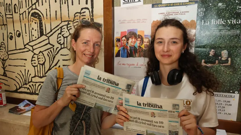 Mara Tesser e la figlia Sofia Calabretto
