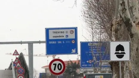 TOME' TREVISO AUTOVELOX IN TANGENZIALE