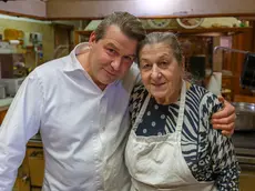 Andrea Stella con la mamma Annamaria Polegato