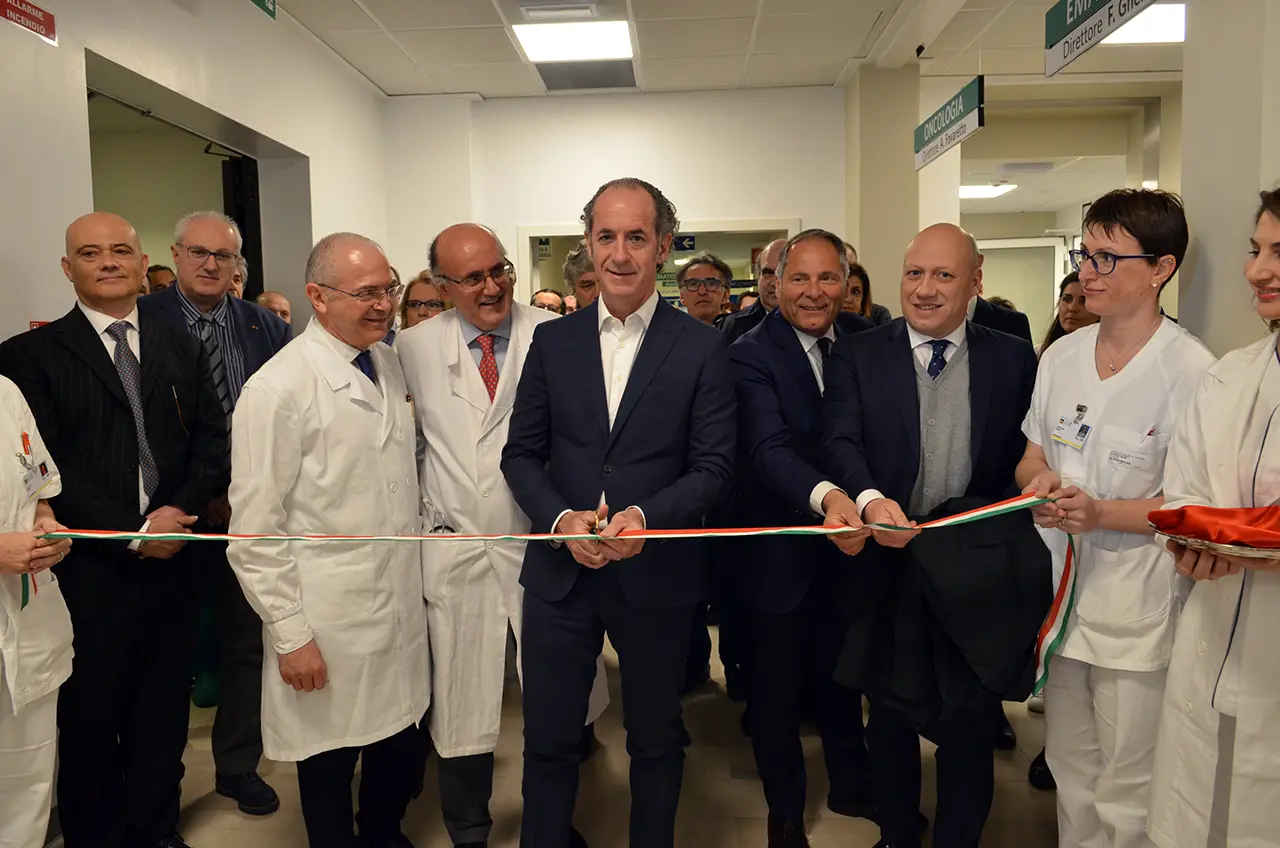 L'inaugurazione di Oncoematologia al Ca' Foncello