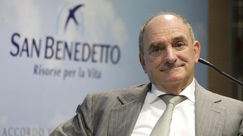 MORSEGO SCORZE' CONFERENZA STAMPA SAN BENEDETTO SPA IL PRESIDENTE ZOPPAS a