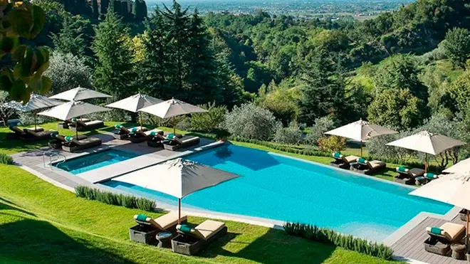 Prandi Asolo piscina Hotel Villa Cipriani