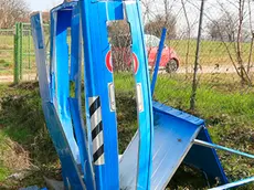 DeMarchi Montebelluna autovelox esploso da atto vandalico