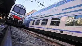 Un treno in stazione