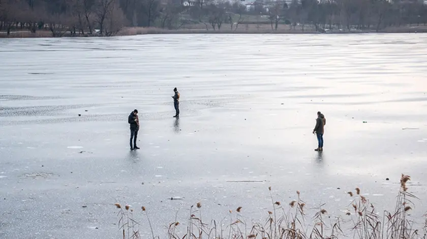 Allegranzi Revine lago ghiacciato