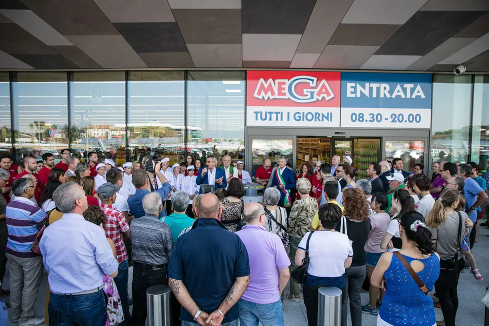 Allegranzi San Fior Inaugurazione supermercato Mega