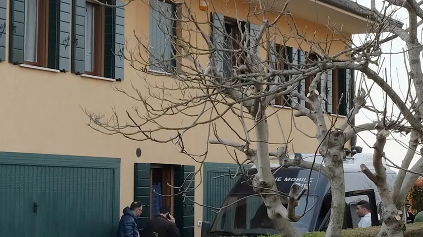 BELLUCO - FOTOPIRAN - SELVAZZANO - ABITAZIONE OMICIDIO ENRICO BOGGIAN