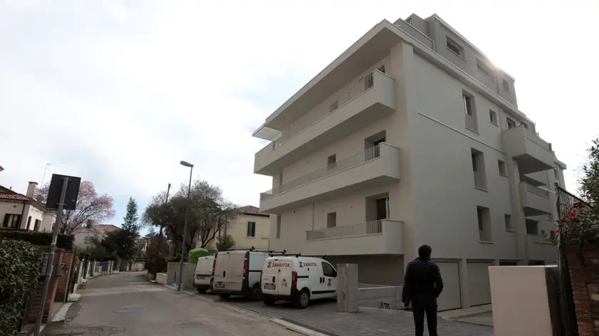 Il cantiere del residence Passeggi
