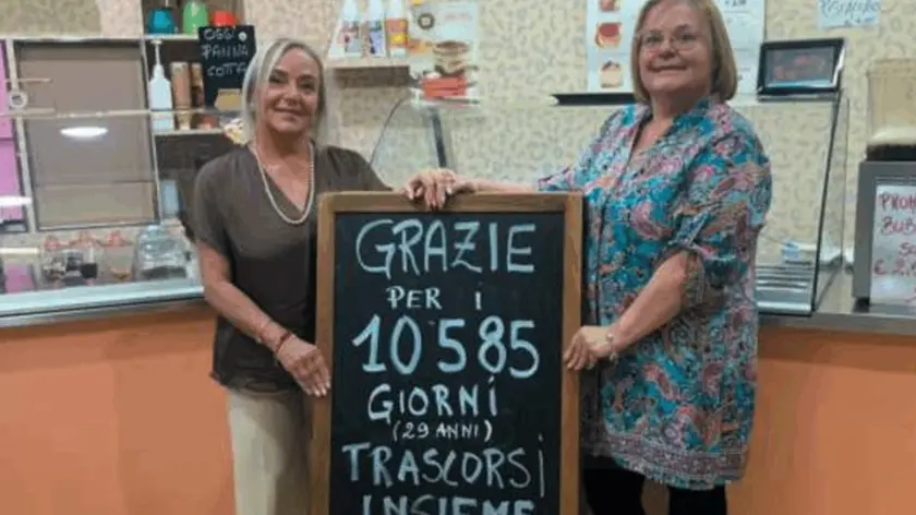 Antonella e Annalisa Sartor, titolari della yogurteria