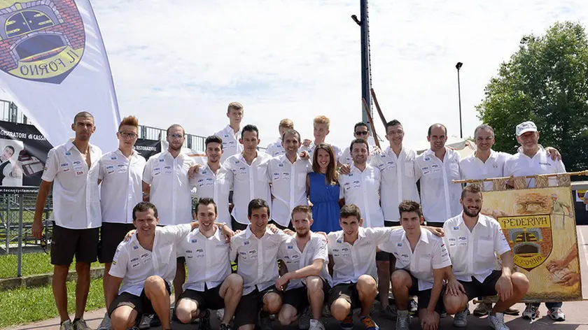 Demarchi Montebelluna presentazione squadra Palio di Pederiva