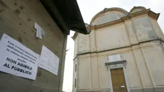 La chiesa di Miane è chiusa ai fedeli dal dicembre del 2008