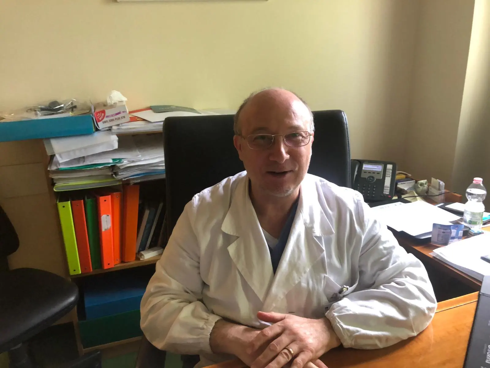 Il primario Domenico Marco Bonifati