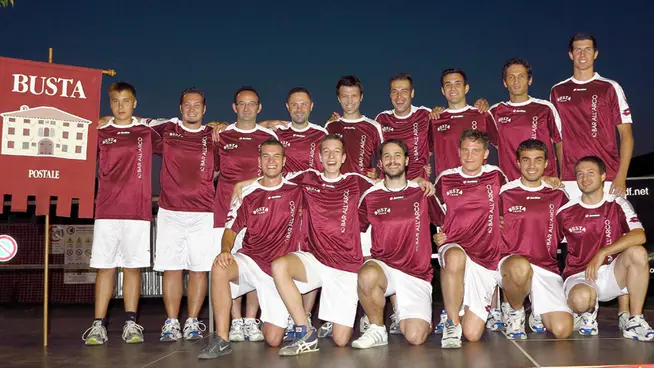 Borghesi Montebelluna palio 2012 presentazione squadra Busta